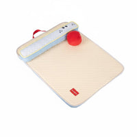 Dog Sleeping Cushion Breathable Pet Sleeping Mat Dampness-Resistant Cooling Pet Pad for Small Dogs, Young Dogs