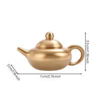 Miniature Teapot Decorative Teapot Ornament Mini for Office, Display Shelf