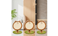 Cat Scratcher with Toy Balls Compact Cat Scratching Board Large Furniture for Living Room