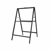 Display Board Outdoor Stand, Freestanding Poster Rack, Foldable, Double-Sided, For Recruitment, Shop