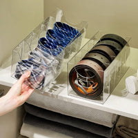 2 Pieces Belt Holder Organizer Display Design Tie and Scarf Holder Space Saving