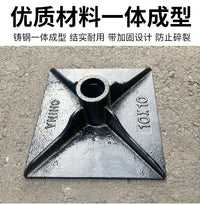 夯土器打夯锤重型夯土工具手动土地夯实机地面地基砸压实平地神器