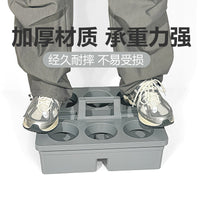 Aodo Plastic Multi-Compartment Cleaning Tool Basket