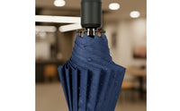 Large 16 Rib Umbrella Waterproof Umbrella with 16 Ribs Windproof Long-Lasting for Travel