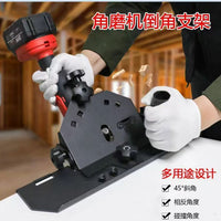 角磨机瓷砖倒角器 瓷砖切45度角瓷砖倒角器角磨机倒角器 瓷砖工具