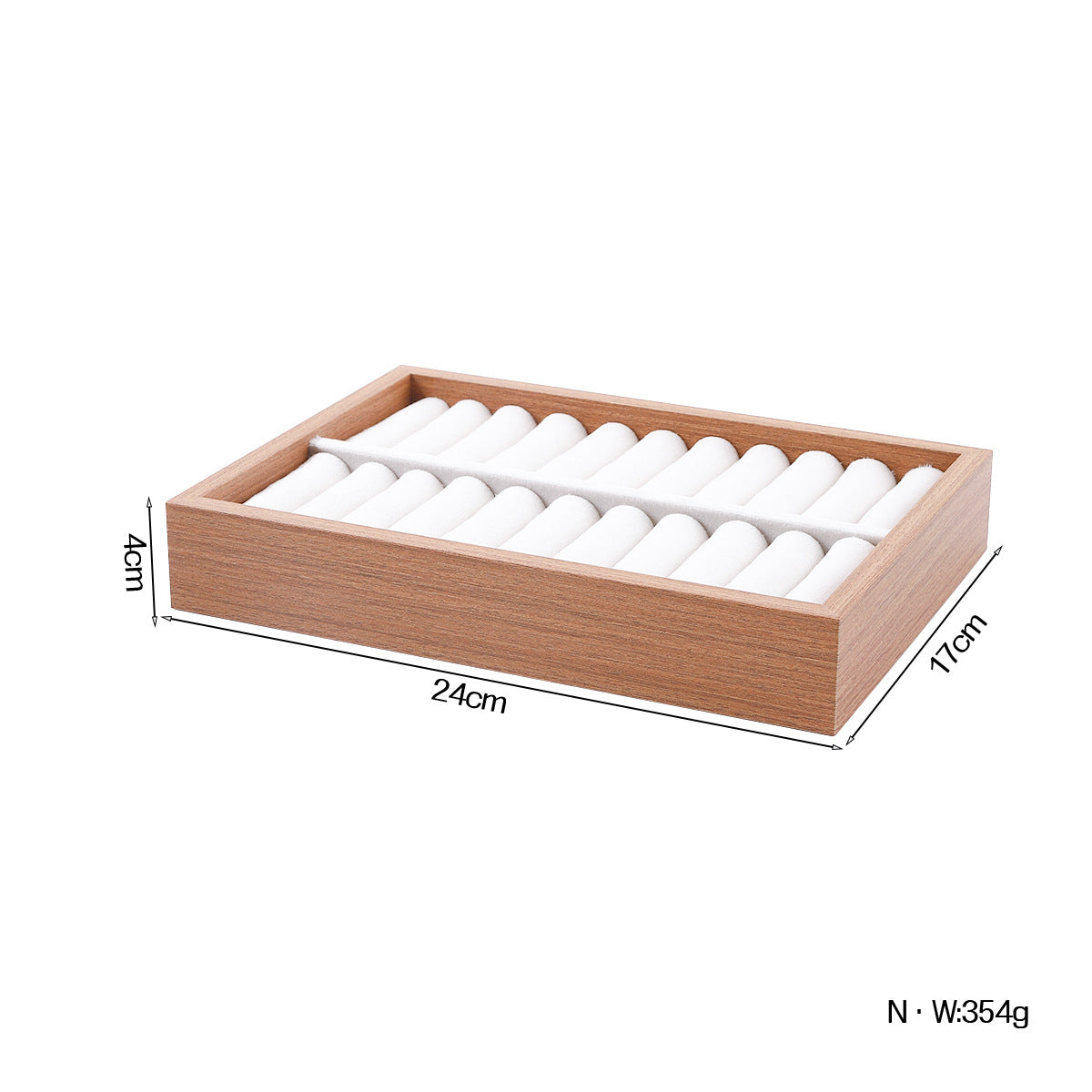 Rosewood Beige / Ring Tray