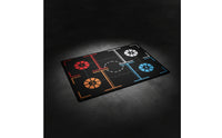 Basketball Footwork Training Mat Wear-Resistant Basketball Dribbling Mat Sound-Dampening for Home