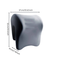 Ergonomic Office Chair Neck Pillow Molded Chair Headrest Curved-Around