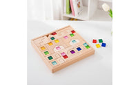 Shape Matching Board Educational Wooden Puzzle Geometric Shape Puzzle for Preschoolers, Playroom