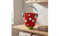Curved Handle Mini Shower Bucket Glossy Water Spray Bath Toy Plastic Bath Pouring Toy Electricitynon-Electric for Children, Bathtub