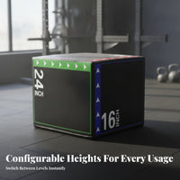 Non-Slip sponge Stepping Box | firm, training Box, for Home Gym
