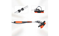 3-in-1 Solar Panel Cleaning Brush Telescoping Water Fed Pole Brush Extendable Cleaner No Ladders for Homeowners