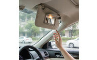 Beige Sun Visor with Mirror Replacement Car Sun Visor Compatible OE Standard for Drivers