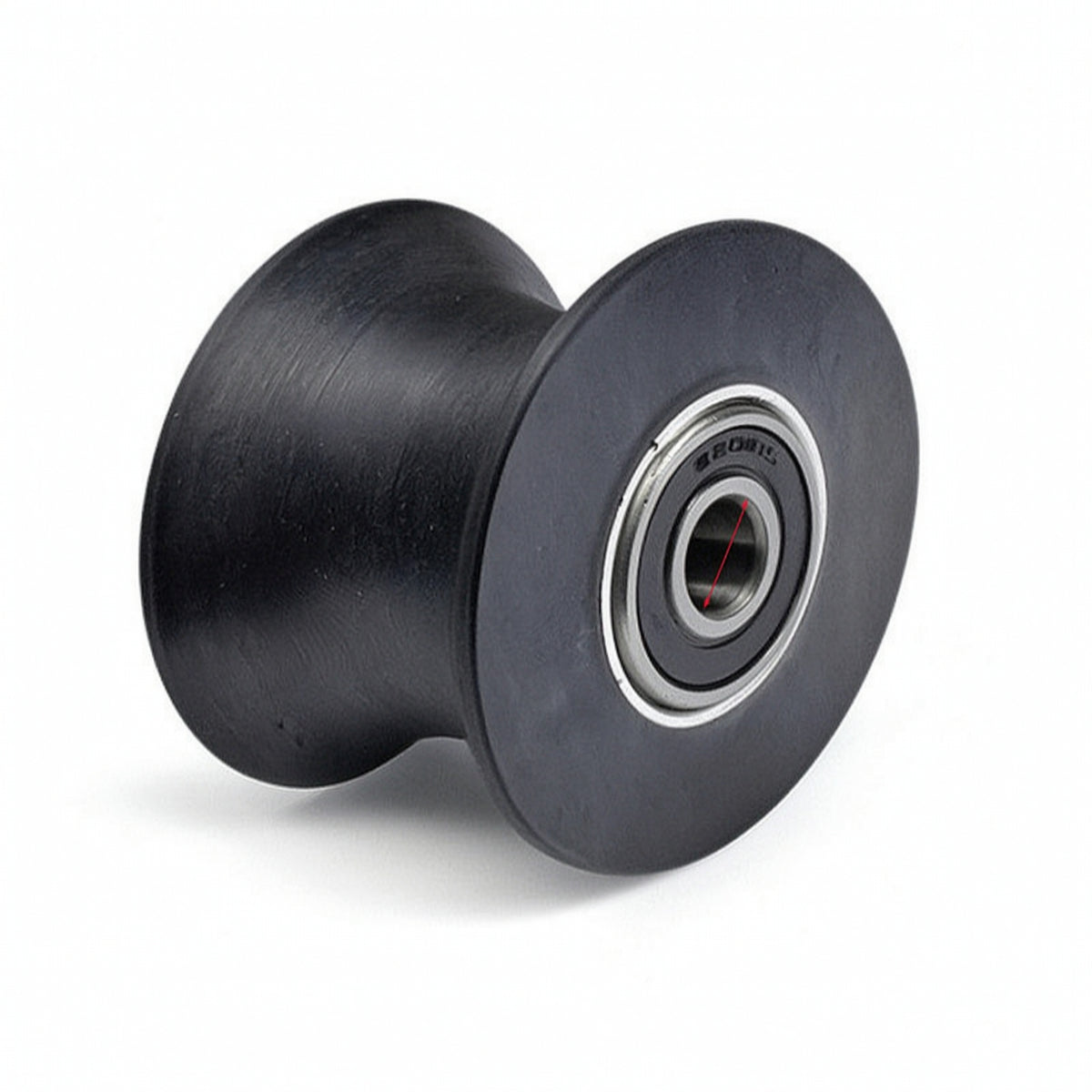 Elliptical Roller Wheel Flanged Elliptical Wheel Replacement Pulley Recessed Smooth for Gym Owners