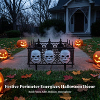 4 Pieces Chilling Halloween Fence