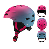 Adjustable Ski Helmet Hard-Shell Snowboard Helmet Ventilated Lightweight for Snowboarders, Snowboarding