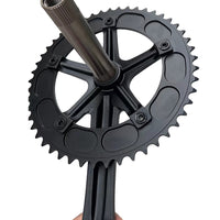 Road Bike Integrated Crank 165mm with 49T Chainring and BB