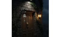 Crow Chime Spooky Decor Raven Wall Mounted Bell Dark Academia for Garden Gate