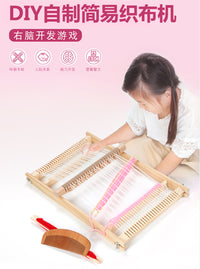 Wooden Weaving Loom for Kids DIY Craft