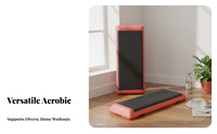 Non-Slip Surface Aerobic Step Deck Stable Grip Feet Workout Step Bench Long-Lasting ABS Material Adjustable Exercise Stepper Sturdy Construction for Beginners, Women, Home Gym