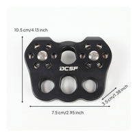 Compact Climbing Pulley Heavy-Duty Pulley with Ball-Bearing Sheave Light Hardware Easy for Rescue