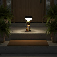 Rabbit Solar Light Decorative Bunny Garden Light Lighted for Patio
