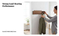 Retractable Keyboard Key Hanger Space-Saving Coat Rack sturdyDuty for Music Lovers