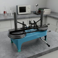 Centripetal Force Apparatus with Hand Crank Belt-Driven Centripetal Force Demonstrator Easy to Use Demonstration Model for Physics Teachers