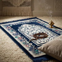 Velvet Prayer Mat Soft Worship Accessory Portable