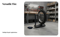 Motorcycle Wheel Balancer Easy to Use Motorcycle Wheel Balancing Stand Simple Design Manual Tire Balancer for Mechanics, DIY Enthusiasts, Workshop
