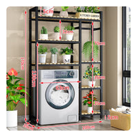 Over-the-Washer Storage Rack Heavy-Duty over Washer Storage Rack High Load Capacity Multi-Tier Plant Stand for Balcony, Washroom