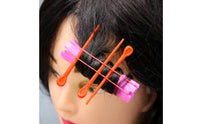Doll Hair Rooting Kit Knurled Grip Craft Supply Hollow Tubes