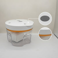 Transparent Resin Degassing Chamber Cylindrical Degassing Chamber with Lid Bubble-Clear Compact for Hobbyists, Crafters, Workshops, Studios