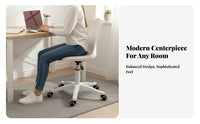 Modern Computer Chair Comfortable Cushion Desk Chair Easy to Clean for Students, Teens, Dorm Room, Bedroom