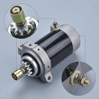 Starter Motor with Geared Drive Shaft Direct Replacement Marine Starter Motor  for Boat Owners