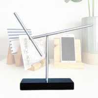 Factory Direct Iron Man Chaotic Pendulum Perpetual Motion Desk Ornament, Metal, Modern Minimalist, Business Gift