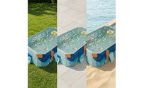 Collapsible Foldable Pool Portable Foldable Swimming Pool Quick Drainage Rigid for Family, Patio