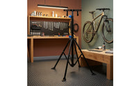 Bike Stand Space-Saving Bike Stand with Hooks Compact for Cyclists, Riders, Repair, Garage, Display