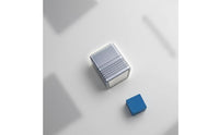 Fitted Lid Chocolate Gift Box Ribbed Sides Square Chocolate Box Textured Front Panel Glossy Top