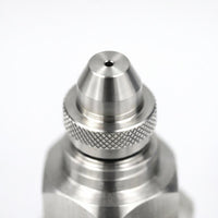 Stainless Steel Spray Tip Nozzle, G3/16 Male Thread Misting Nozzle, 0.2mm Orific #variant:Round spray nozzle