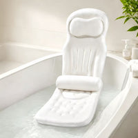 Full Body Bath Pillow Non-Slip Luxury Comfortable Bathtub Cushion with Lumbar Support and Neck Support, Thickened, Absorbable
