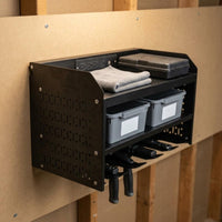 Electric Drill Organizer Charging Station Drill Rack Saving Power Tool Storage Rack for DIY Users, Mechanics, Workshop, Repair Shop