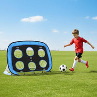 Multi-Functional Soccer Target Goal Versatile Athletic Gear Easy Storage Outdoor Toy for Park