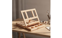 Tabletop Easel with Storage Drawers Adjustable Sketch Box Easel with Drawers Portable for Students, Beginners, Studio, Classroom