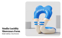 Buoyancy Vest with Seat | Double-Layer PVC Construction,  Inflatable Swim Vest with Buckles, for Pool