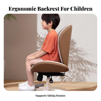Adjustable Rotating Chair Ergonomic Support Support Household Furniture with Casters Easy Assembly for Students, Adults, Home
