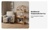 Arched Multi-Level Plant Stand Sturdy & Stable Arched Top Shelving Unit Large Capacity Raised Border Design for Gardeners