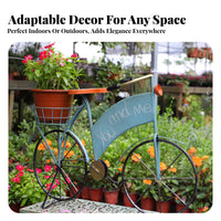 pedal-poweredShaped Planter Vintage design Plant Stand Decorative Accent for Gardeners