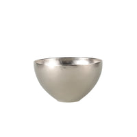 Pure Titanium Double-Layer Insulated Rice Bowl with Ice Crystal Pattern