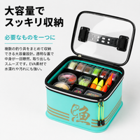 EVA Tackle Box, 68cm, Waterproof, Fishing Bucket, Lure Case, Fishing Storage, Easy to Carry
